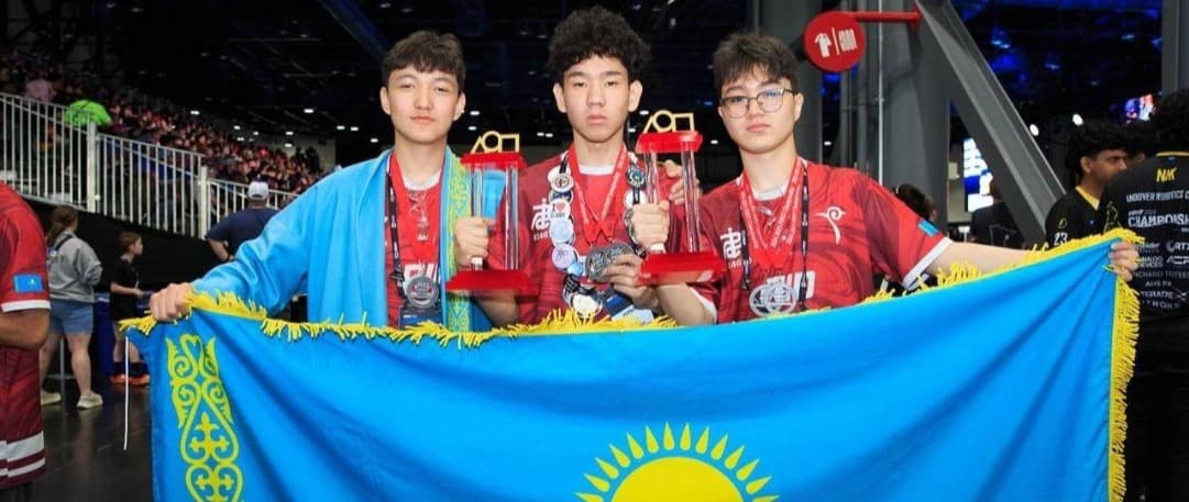 Қазақстандық оқушылар әлемдік чемпионатта алты бірдей марапат жеңіп алды